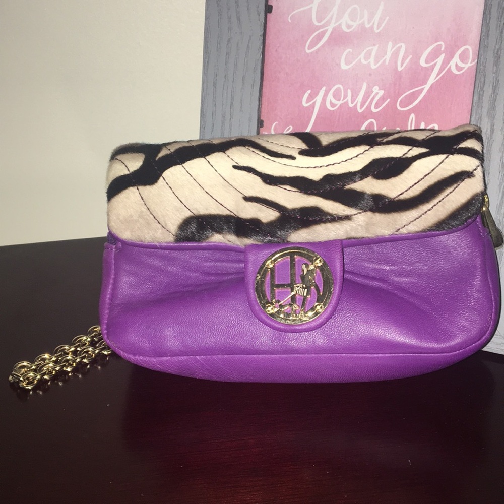 henri bendel Wristlet Zebra Print 🦓